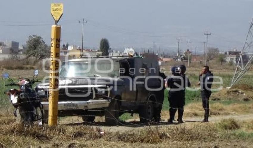 ASEGURAMIENTO DE CAMIONETA . TEXMELUCAN