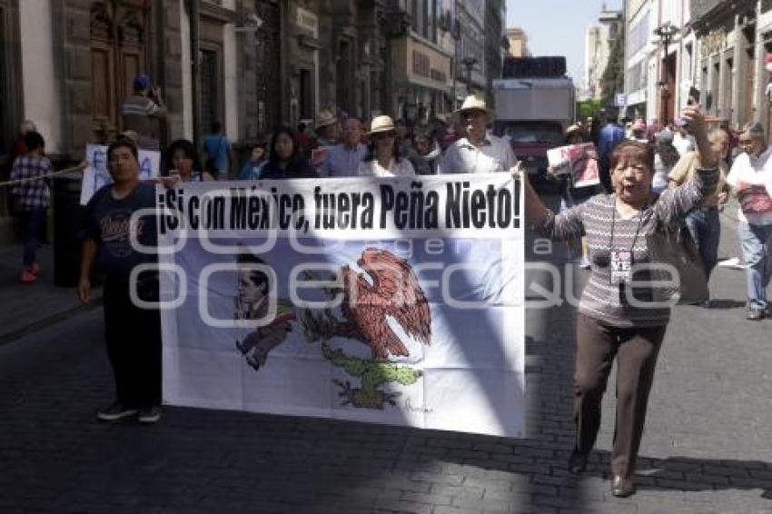 MARCHA CONTRA EL GASOLINAZO