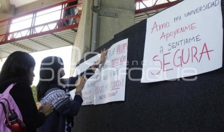 MANIFESTACIÓN ALUMNOS . IBERO