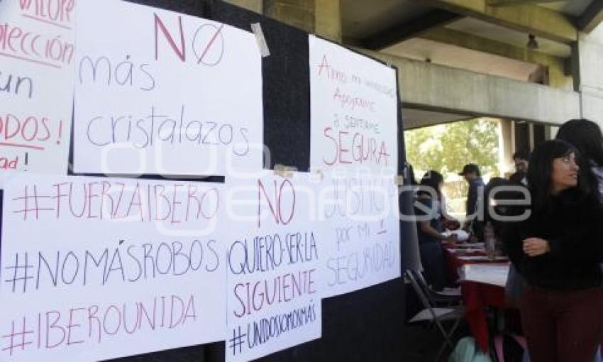 MANIFESTACIÓN ALUMNOS . IBERO