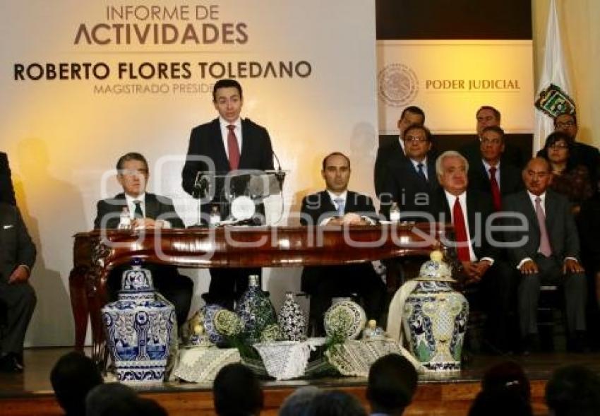 INFORME MAGISTRADO. ROBERTO FLORES TOLEDANO