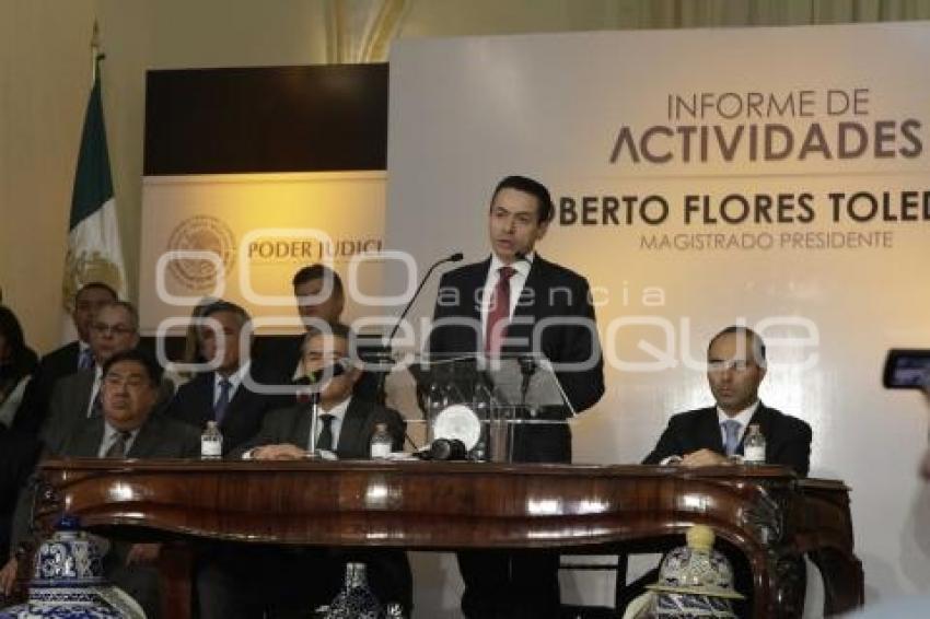 INFORME MAGISTRADO. ROBERTO FLORES TOLEDANO