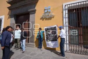 MANIFESTACIÓN . CHOLULA VIVA Y DIGNA