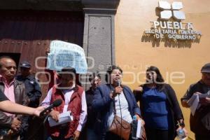 MANIFESTACIÓN . CHOLULA VIVA Y DIGNA