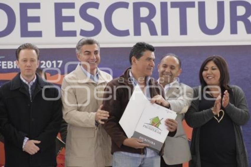 ENTREGA DE ESCRITURAS