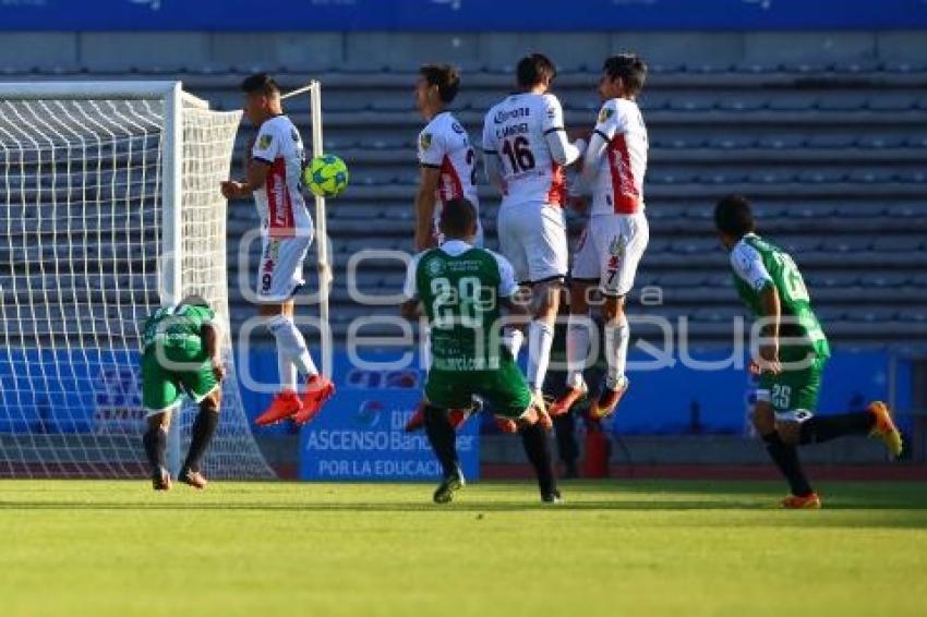 FÚTBOL . LOBOS VS ALEBRIJES