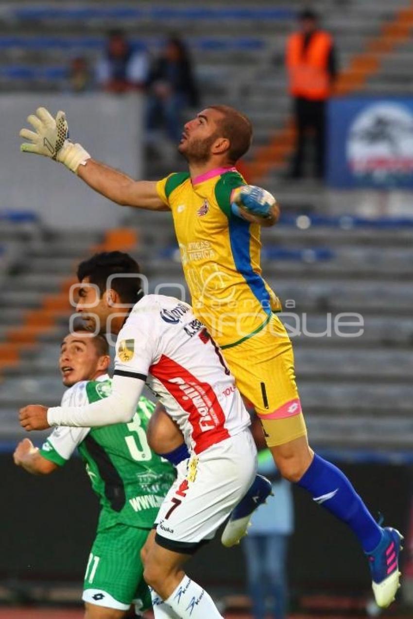 FÚTBOL . LOBOS VS ALEBRIJES