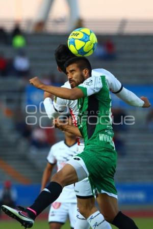 FÚTBOL . LOBOS VS ALEBRIJES