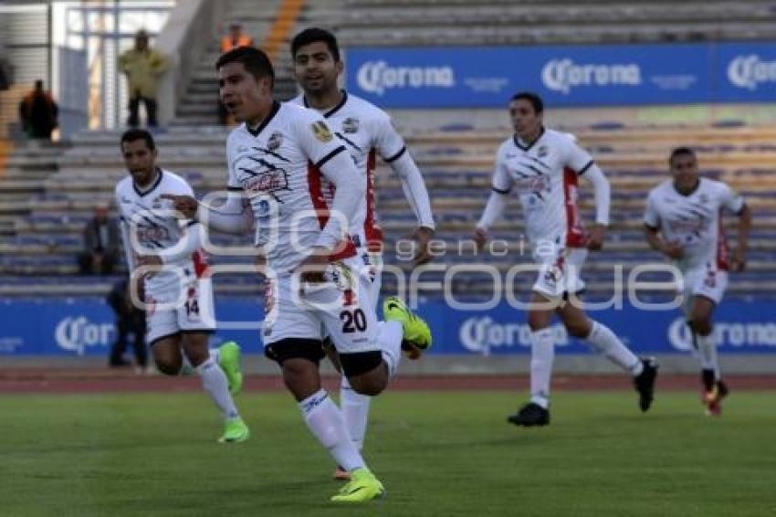 FÚTBOL . LOBOS VS ALEBRIJES