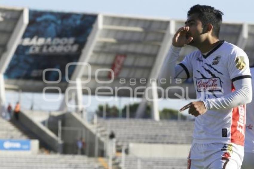 FÚTBOL . LOBOS VS ALEBRIJES