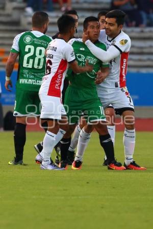 FÚTBOL . LOBOS VS ALEBRIJES