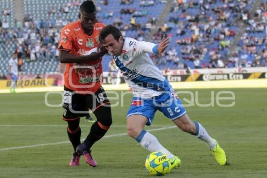 FÚTBOL . CLUB PUEBLA VS CHIAPAS