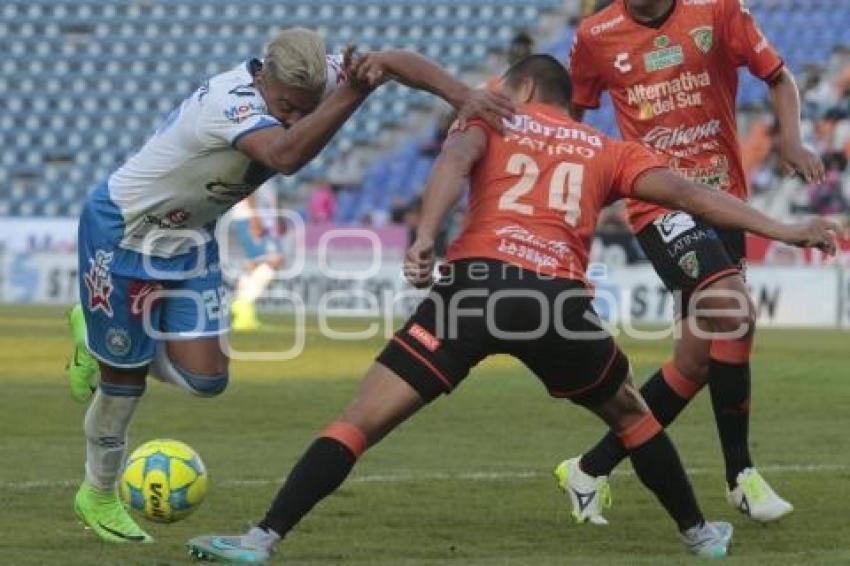 FÚTBOL . CLUB PUEBLA VS CHIAPAS