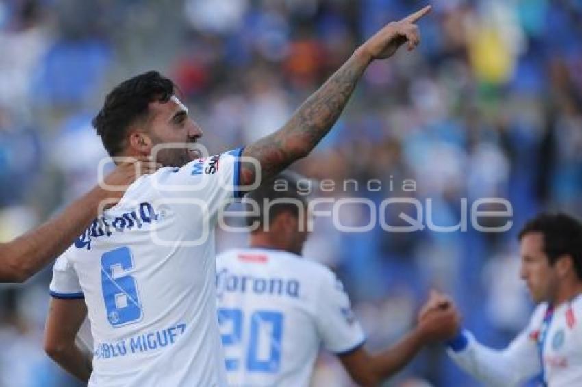 FÚTBOL . CLUB PUEBLA VS CHIAPAS