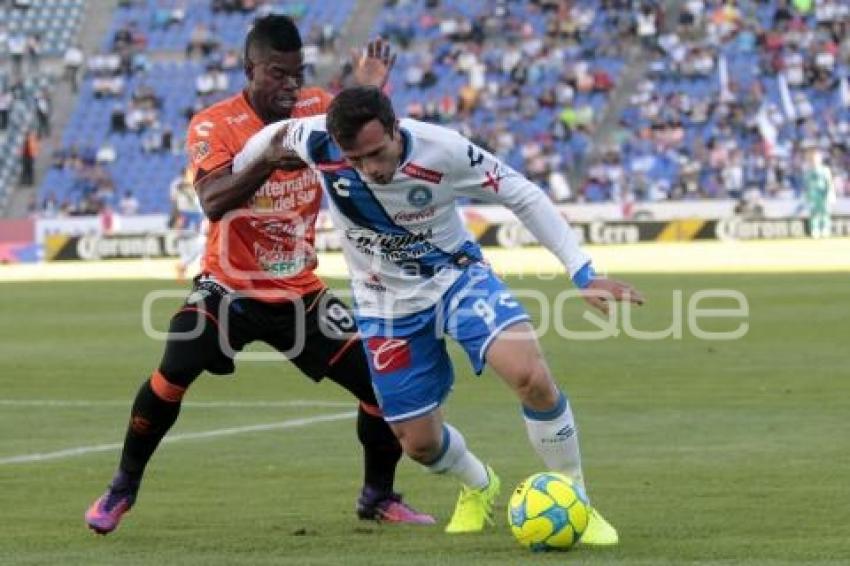 FÚTBOL . CLUB PUEBLA VS CHIAPAS