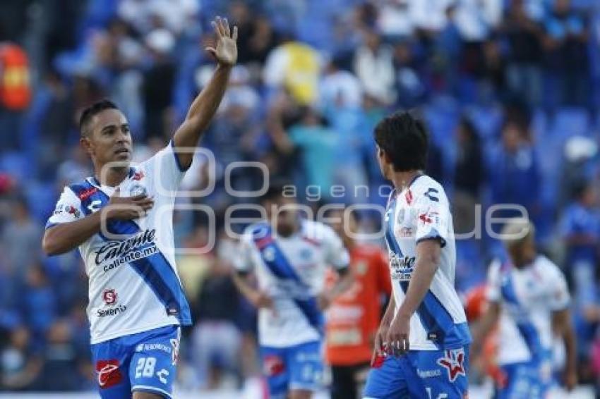 FÚTBOL . CLUB PUEBLA VS CHIAPAS