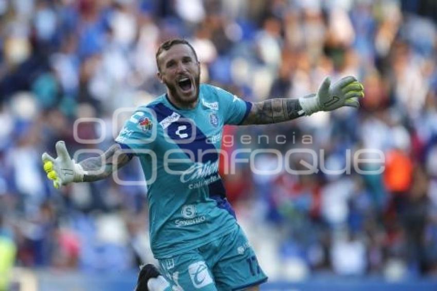 FÚTBOL . CLUB PUEBLA VS CHIAPAS