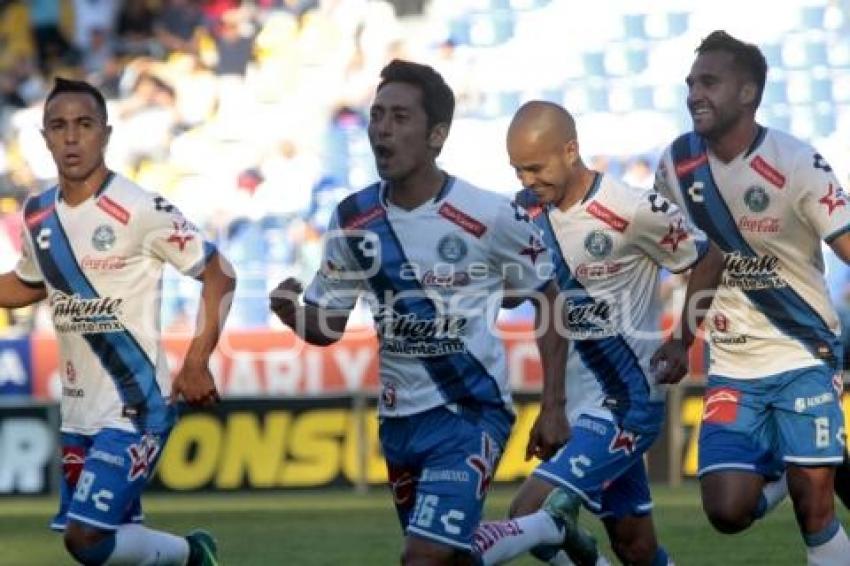 FÚTBOL . CLUB PUEBLA VS CHIAPAS