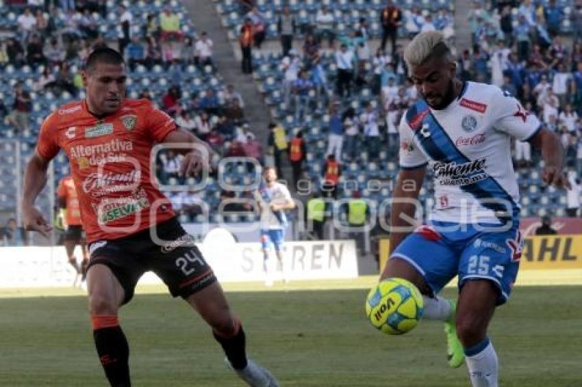 FÚTBOL . CLUB PUEBLA VS CHIAPAS