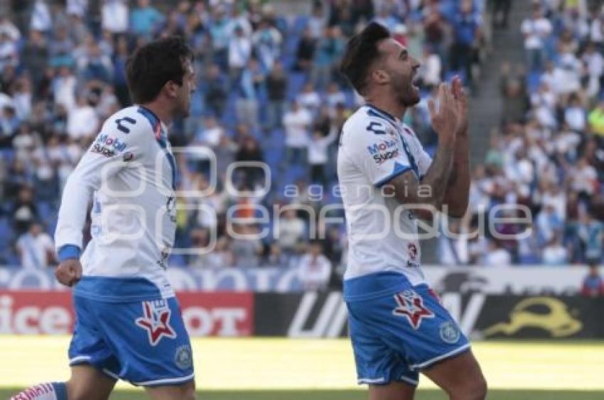 FÚTBOL . CLUB PUEBLA VS CHIAPAS