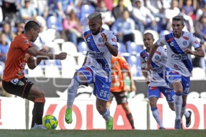 FÚTBOL . CLUB PUEBLA VS CHIAPAS