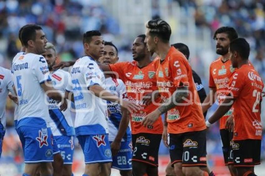 FÚTBOL . CLUB PUEBLA VS CHIAPAS