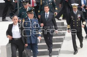 ENRIQUE PEÑA NIETO . ESCUELA MILITAR DE SARGENTOS