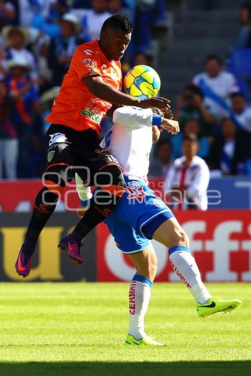 FÚTBOL . CLUB PUEBLA VS CHIAPAS