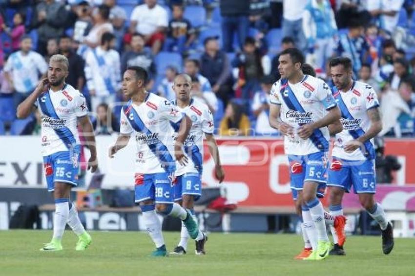 FÚTBOL . CLUB PUEBLA VS CHIAPAS