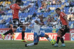 FÚTBOL . CLUB PUEBLA VS CHIAPAS