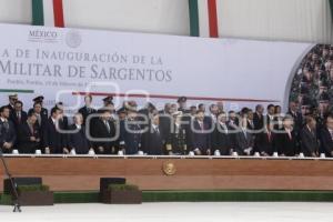 ENRIQUE PEÑA NIETO . ESCUELA MILITAR DE SARGENTOS