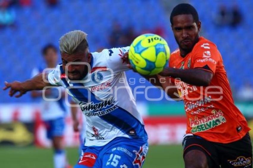 FÚTBOL . CLUB PUEBLA VS CHIAPAS