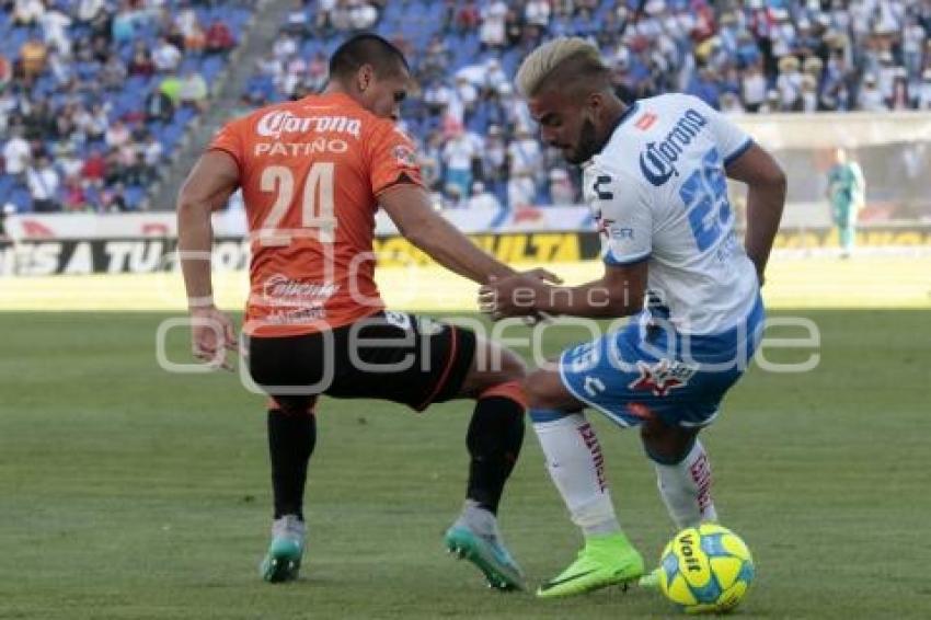 FÚTBOL . CLUB PUEBLA VS CHIAPAS