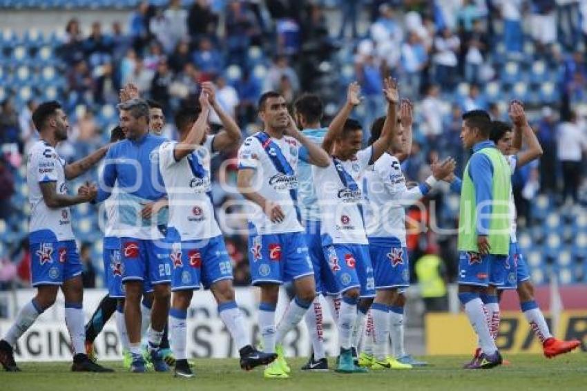 FÚTBOL . CLUB PUEBLA VS CHIAPAS