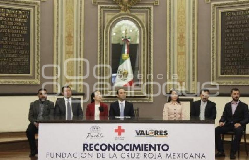 RECONOCIMIENTO . CRUZ ROJA MEXICANA