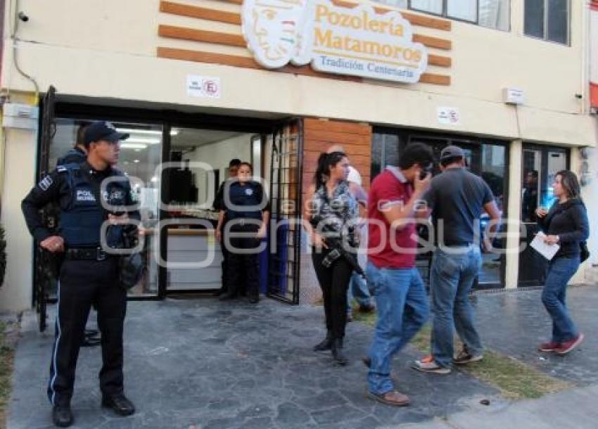 BALEADO . POZOLERÍA . LA PAZ