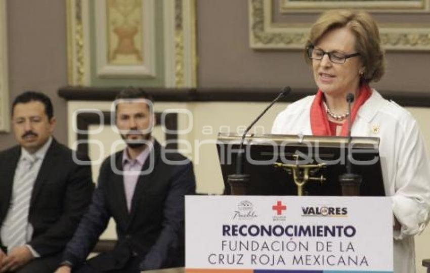 RECONOCIMIENTO . CRUZ ROJA MEXICANA