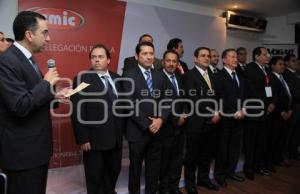 TOMA DE PROTESTA . CMIC