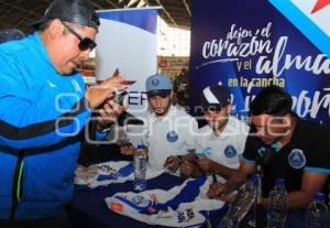 FIRMA DE AUTÓGRAFOS . CLUB PUEBLA