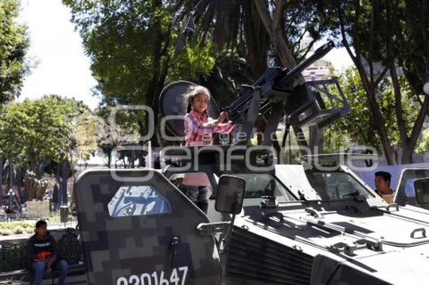 EXPOSICIÓN EJÉRCITO MEXICANO