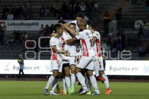 FÚTBOL . LOBOS VS ZACATEPEC