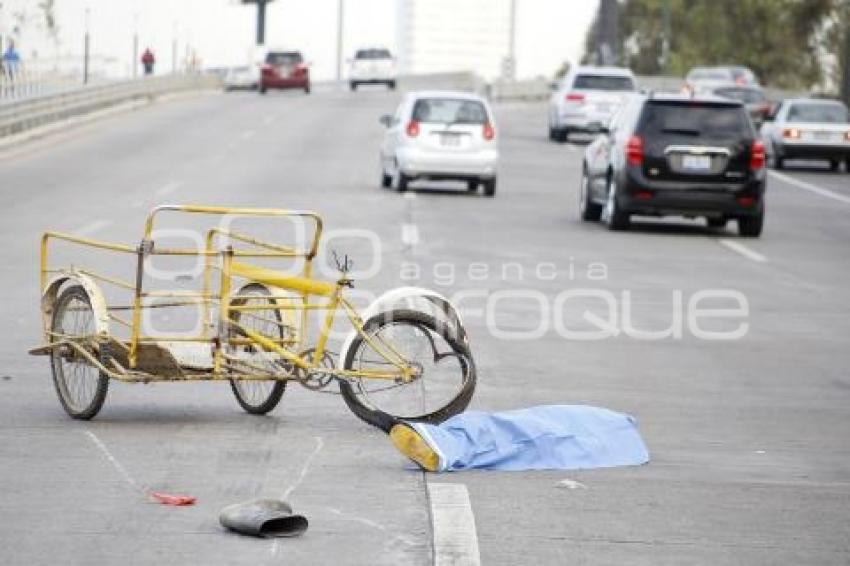 NOTA ROJA . ATROPELLADO EN PERIFERICO