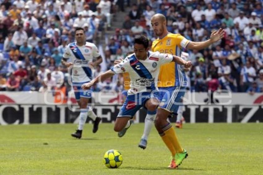 FÚTBOL . CLUB PUEBLA VS TIGRES