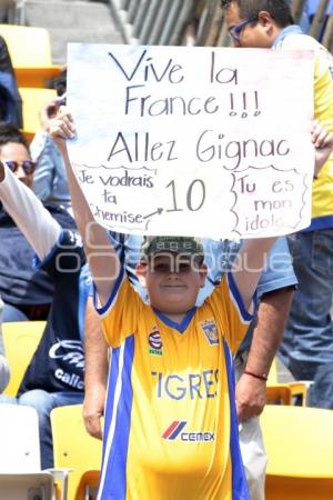 FÚTBOL . CLUB PUEBLA VS TIGRES