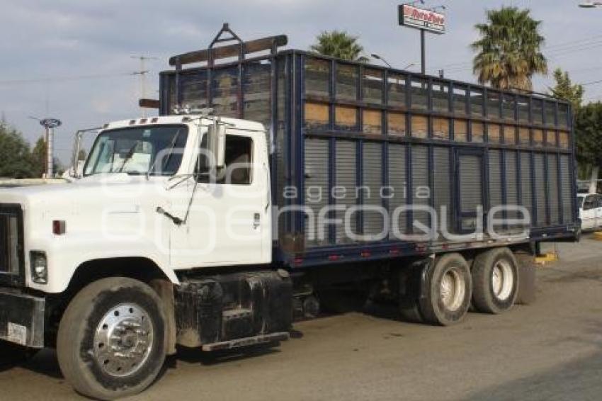 DETENCIÓN UNIDADES CON COMBUSTIBLE