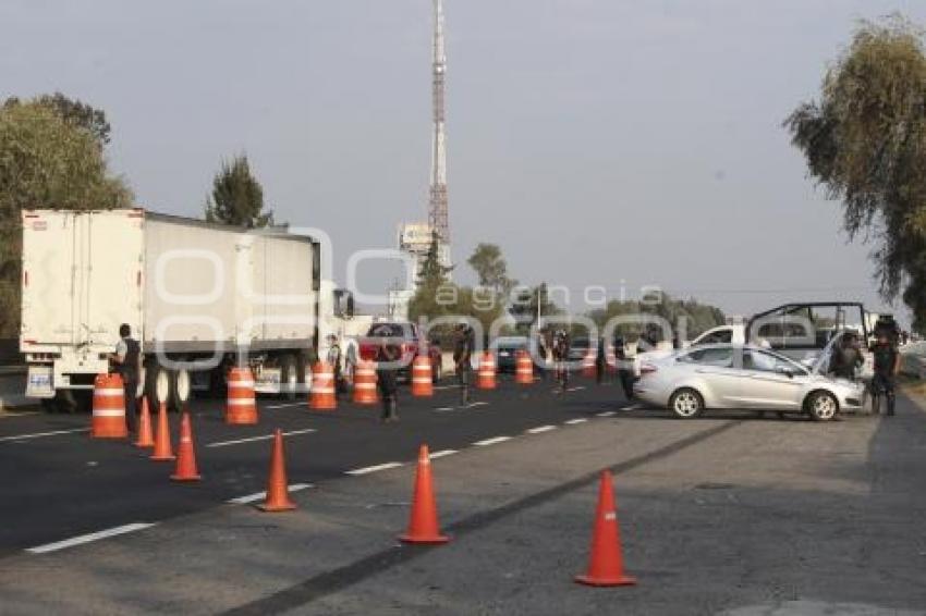 TEXMELUCAN. OPERATIVO AUTOPISTA