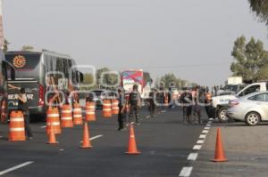 TEXMELUCAN. OPERATIVO AUTOPISTA