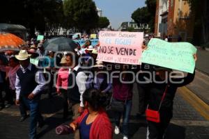 MARCHA CONTRA LA PRIVATIZACIÓN DEL AGUA