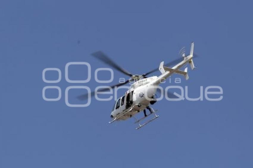 HELICÓPTERO POLICÍA ESTATAL