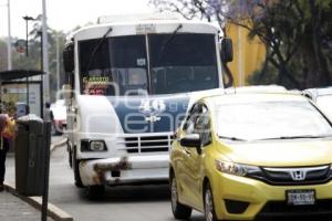 TRANSPORTE PÚBLICO BULEVAR 5 DE MAYO